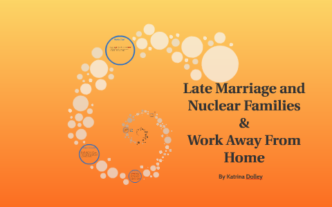 Late Marriage and Nuclear Families by K D on Prezi