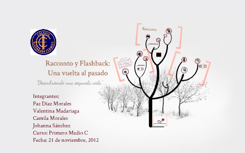 Racconto y Flashback by Paz Díaz Morales