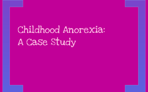 anorexia case study