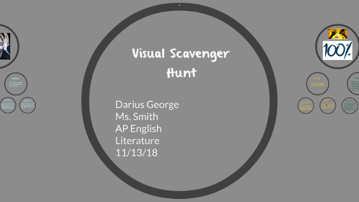 Visual Scavenger Hunt by Darius George on Prezi