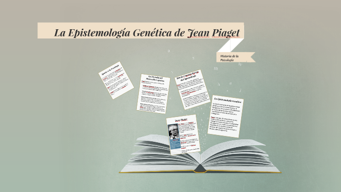 La Epistemolog a Gen tica de Jean Piaget by Elena Lopez on Prezi