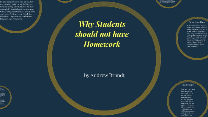 articles about why students should not have homework