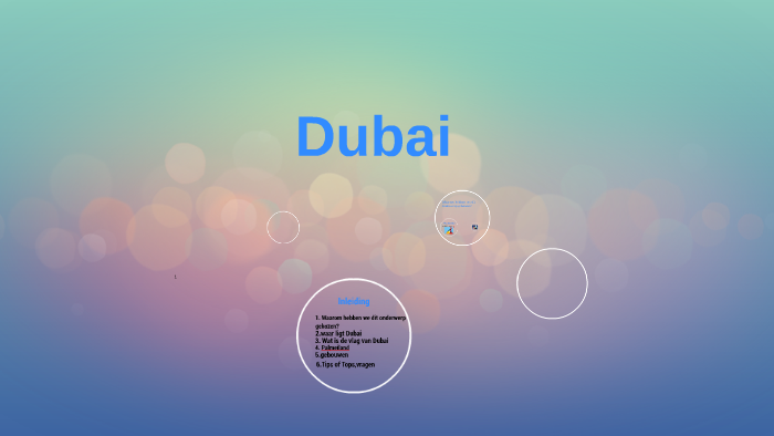 Dubai By Sara B On Prezi