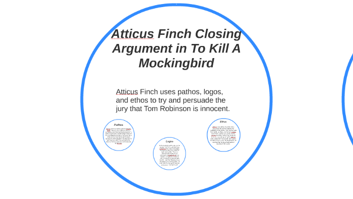 Atticus Finch Ethos Pathos And Logos