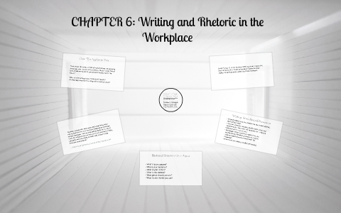 CHAPTER 6: Writing and Rhetoric in the Workplace by Justine Pekalak on ...