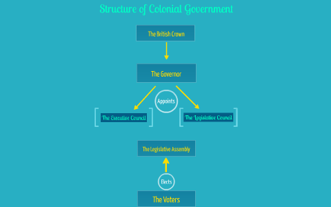 what was the basic structure of american colonial governments