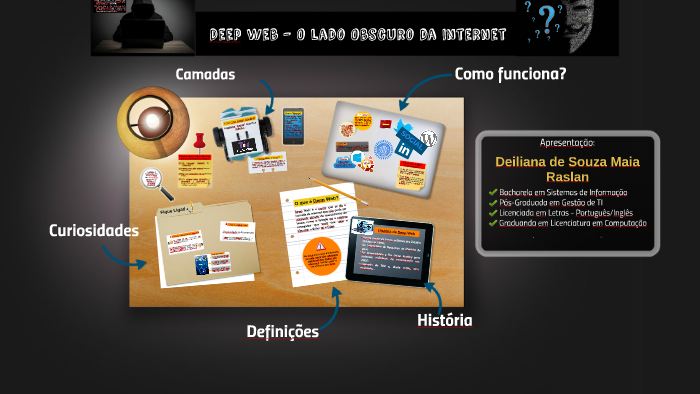 Deep Web - O lado Obscuro da Internet by Deiliana Maia on Prezi
