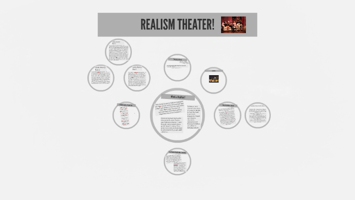 Realism Theater By Maddy Johnson