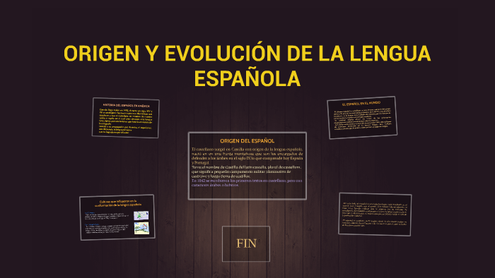 ORIGEN Y EVOLUCIÓN DE LA LENGUA ESPAÑOLA By Christian Vargas On Prezi