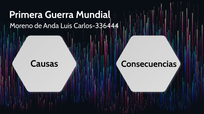 Primera guerra mundial by Luis Moreno on Prezi
