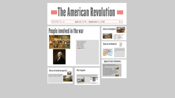 The American Revolution by Cristian Argueta on Prezi