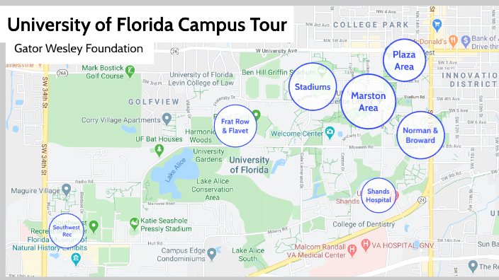 uf campus tour schedule
