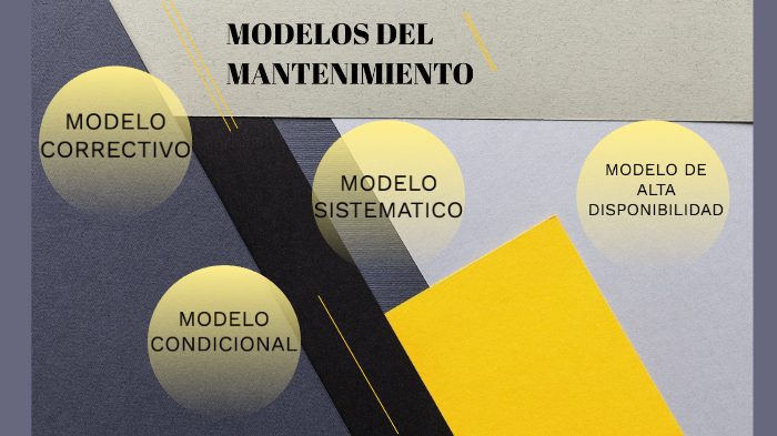Modelos de Mantenimiento by Andres Gallego Salgado