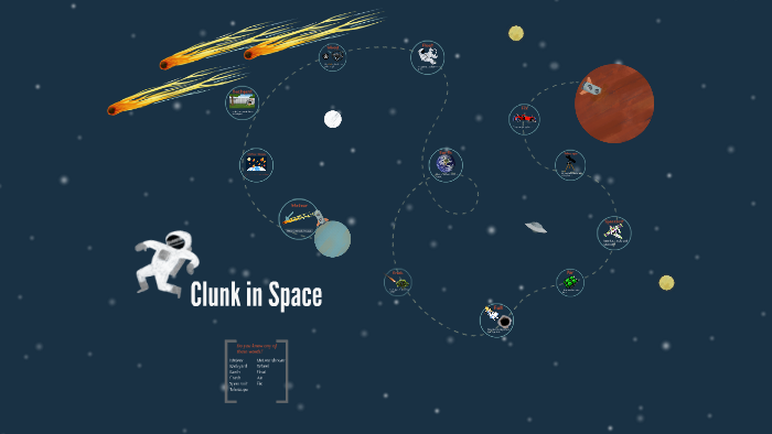 Clunk In Space by B. Scott MacEslin on Prezi