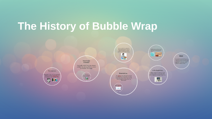 bubble wrap history