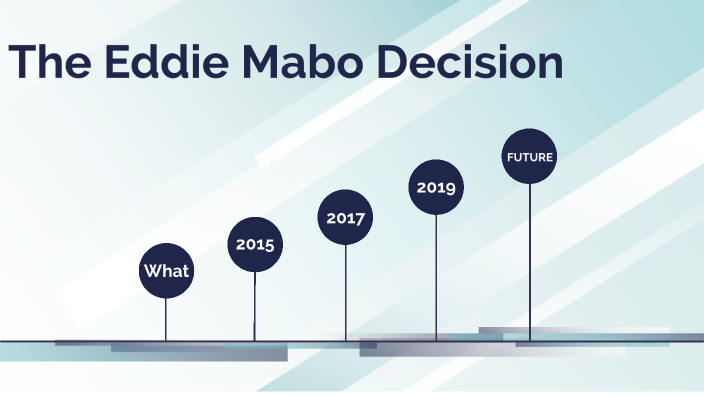 The Eddi Mabo Decision by zach mcgready on Prezi