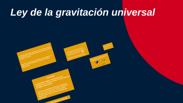 Ley De La Gravitacion Universal By Diego Rodriguez 5187