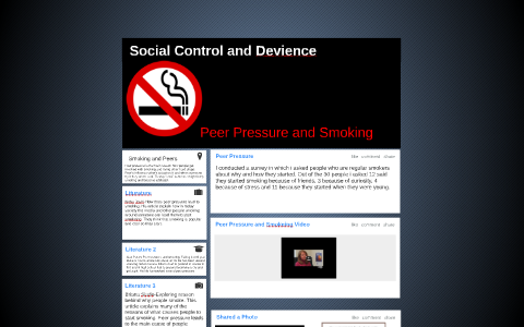 peer pressure smoking essay
