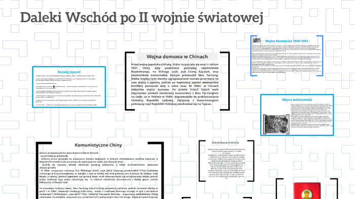 Daleki Wschód po II wojnie światowej by Laura 1234 on Prezi