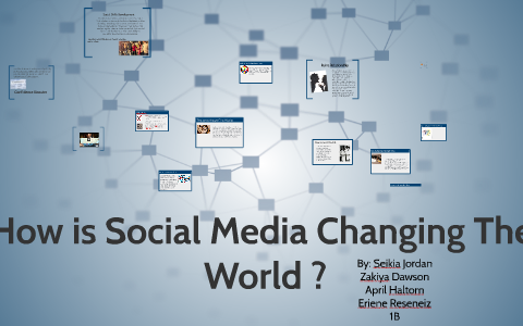 How Is Social Media Changing The World ? By Seikia Jordan On Prezi