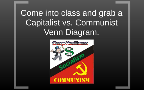 Capitalism And Communism Venn Diagram