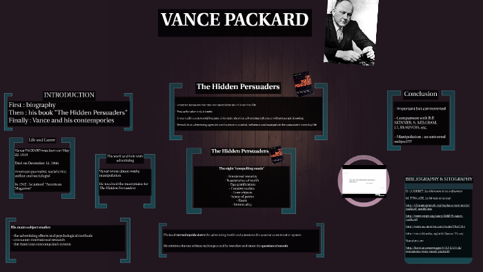 Get Vance packard For Free Vance Packard
