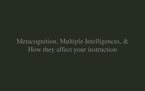 Note Taking & Multiple Intelligences by Heather Lambert on Prezi