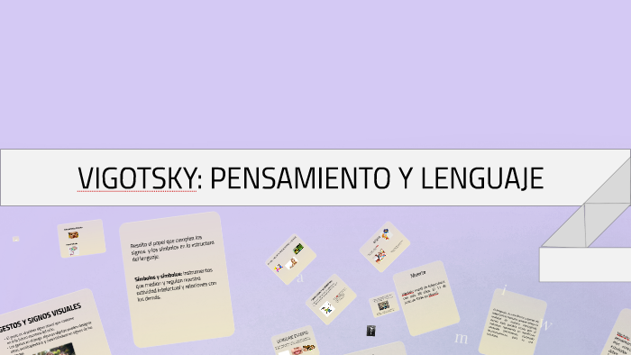 PENSAMIENTO Y LENGUAJE VIGOTSKY by WILMER RODRIGUEZ TOVAR