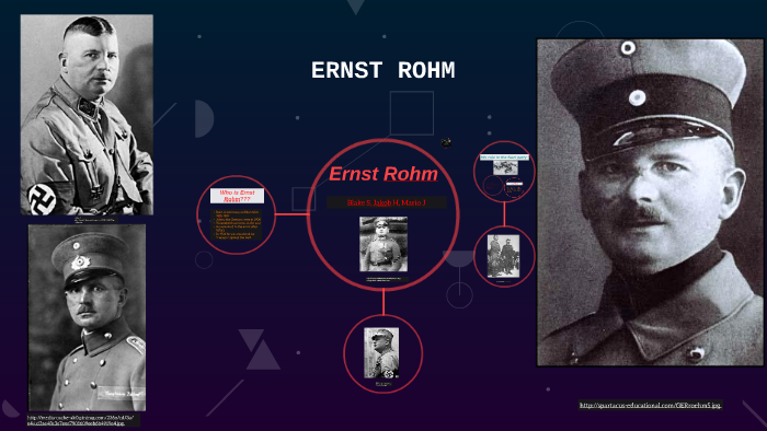 Ernst Rohm Grave