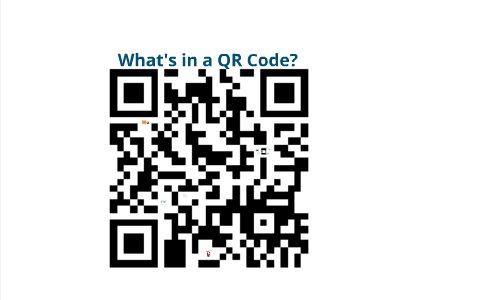 What's in a QR Code? by Levi Kemp