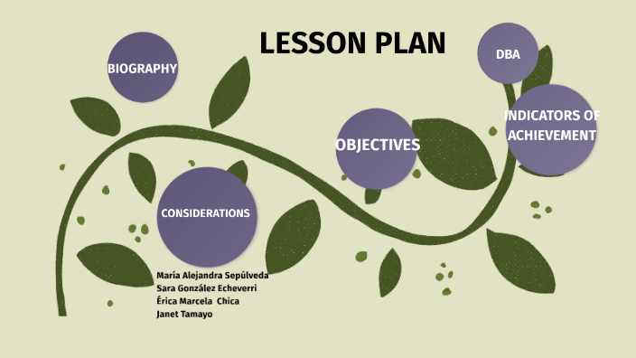LESSON PLAN by sara gonzalez on Prezi