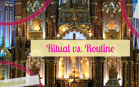 Ritual Vs. Routine By Thi Nguyen On Prezi