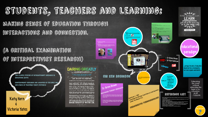 students, teachers and learning by Victoria Yates on Prezi