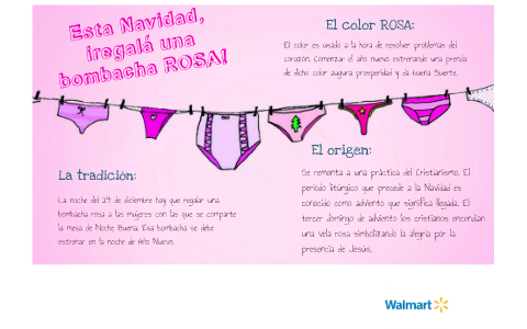 bombacha rosa en navidad
