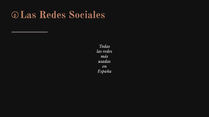 Las redes sociales by ELENA SÁEZ CALPE on Prezi