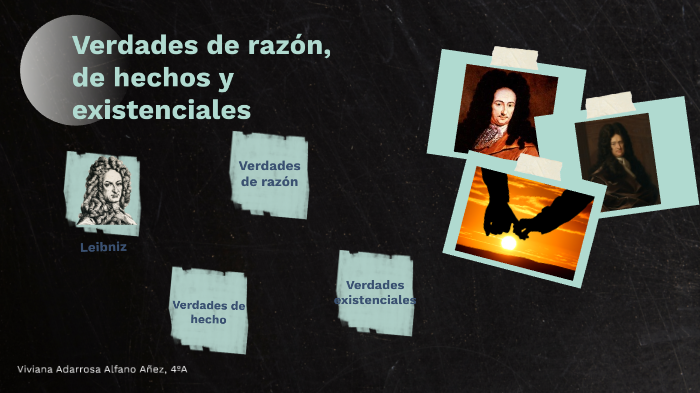 VERDAD DE RAZÓN, DE HECHOS Y EXISTENCIAL by Viviana Adarrosa Alfano ...