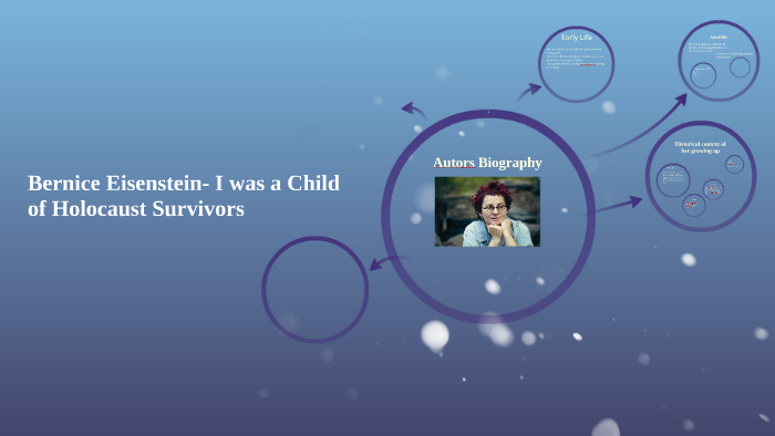 Bernice Eisenstein- I was a Child of Holocaust Survivors by Youcef Ben ...