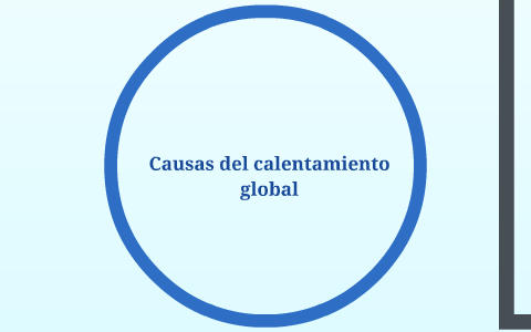 Causas del calentamiento global by Luis Hernandez on Prezi