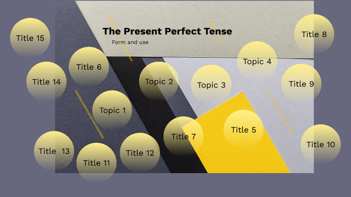The Present Perfect Tense by Сергій Кошовий on Prezi
