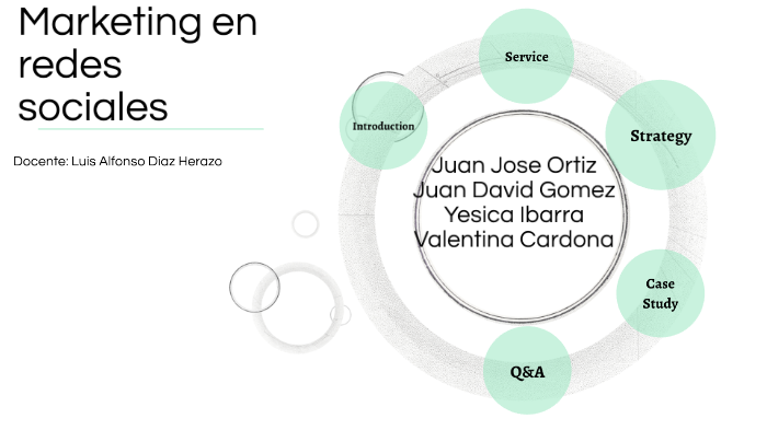 Marketing en Redes Sociales by Valentina Cardona Perez on Prezi
