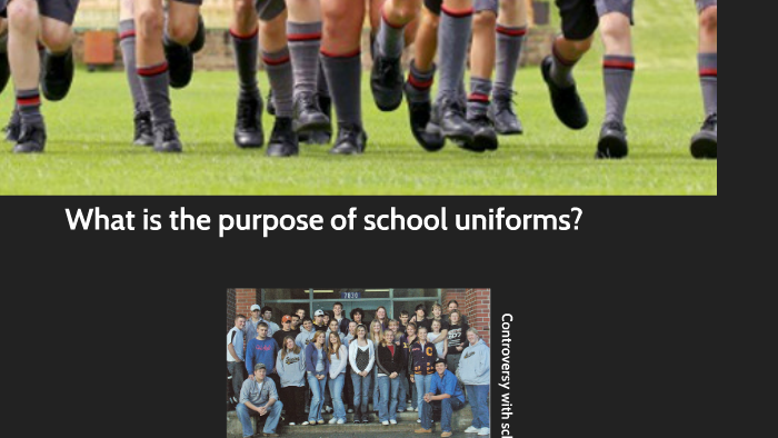 What is the purpose of school uniforms by Jiar Means