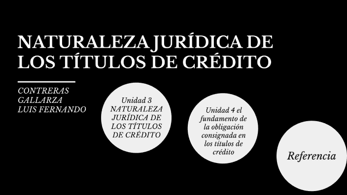Naturaleza Juridica De Los Titulos De Credito prezi.com