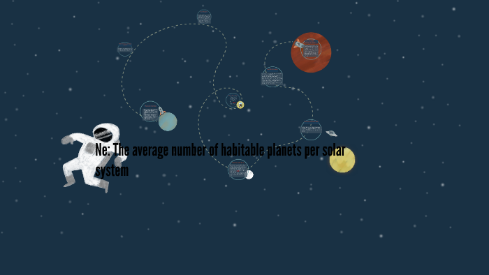 average number of habitable planets per solar system