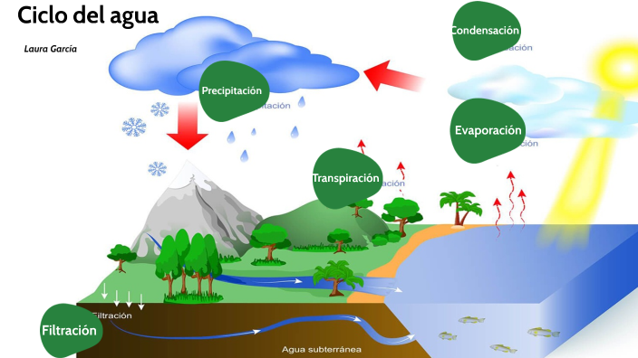 Ciclo del agua by Laura ProfeInf on Prezi