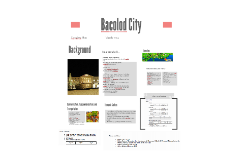 Economic Development Plan of Bacolod City. by Nikki Coo on Prezi