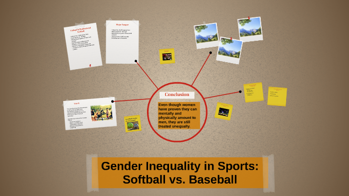 Gender Inequality In Sports: Softball Vs. Baseball By Jordan Elliott On ...