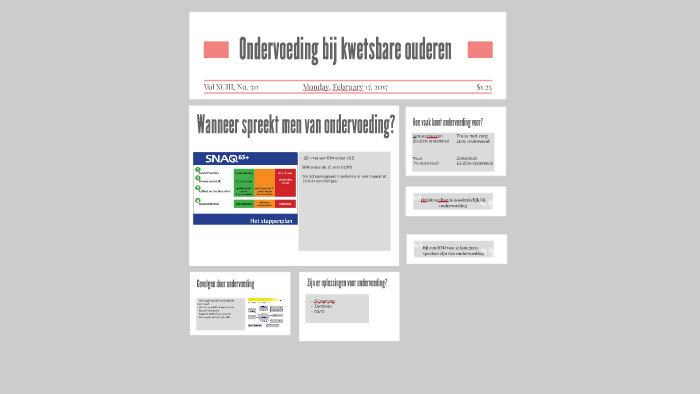 Ondervoeding Bij Kwetsbare Ouderen By Floris Brouwers