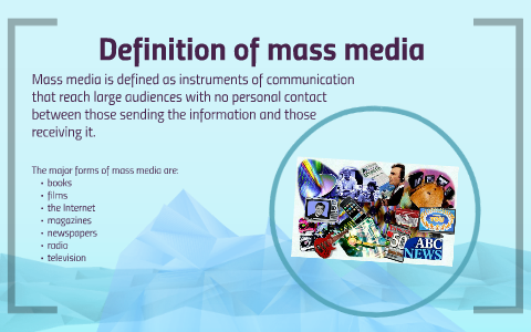 how does the mass media influence socialization