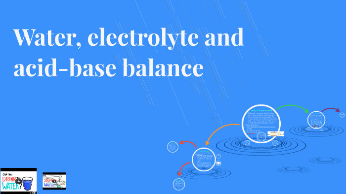 Water, electrolyte and acid-base balance by Audrey Skaggs on Prezi