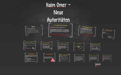 Haim Omer - Neue Autoritäten by Caroline Götz on Prezi